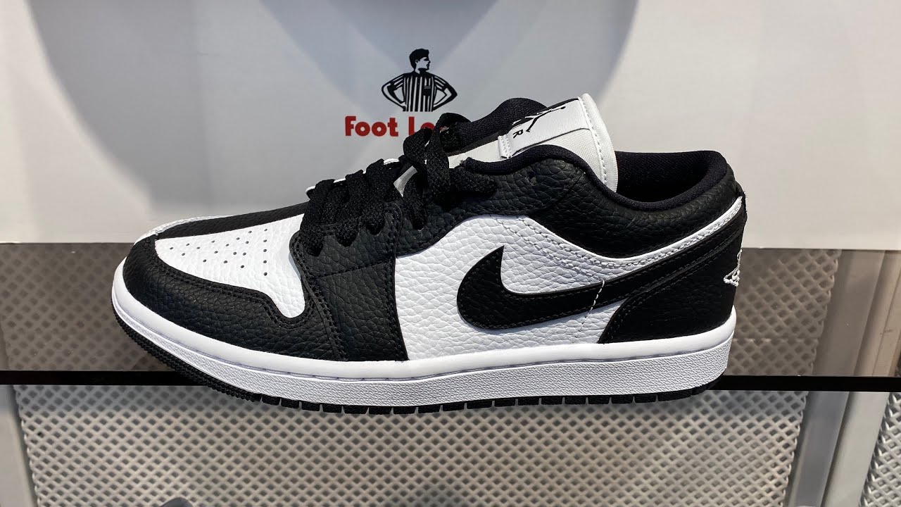 Air Jordan 1 Low SE “Homage - Split” (White/Black) - Style Code