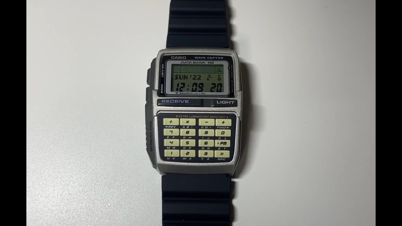 CASIO データバンク DBC-W151 - YouTube
