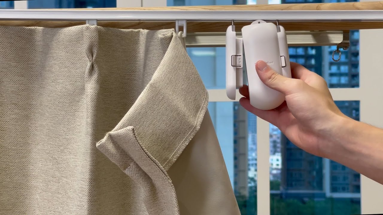 SwitchBotカーテン(U型レール2)を特殊カーテンレールに取り付ける方法