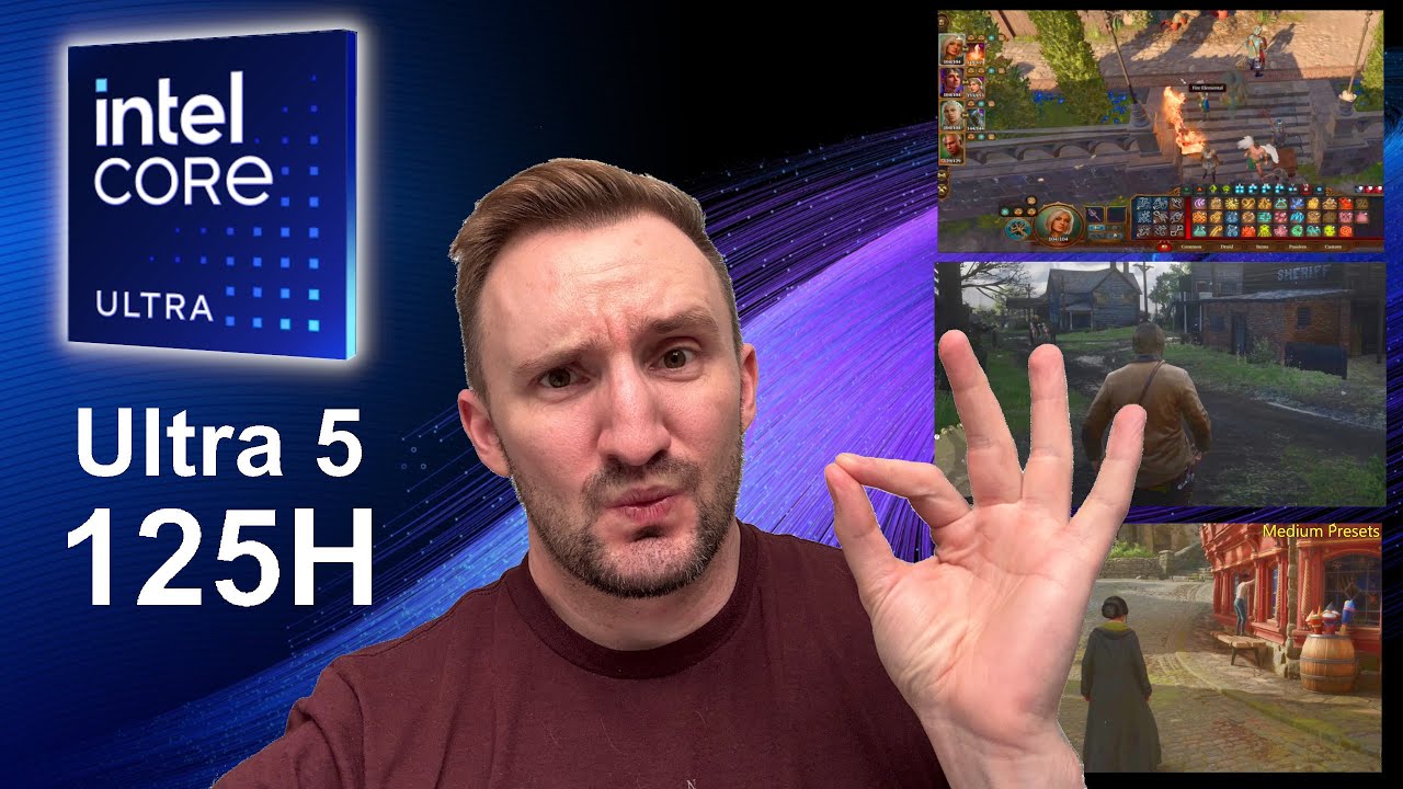 Performance!  Intel Core Ultra 5 125H + Arc iGPU Game Testing