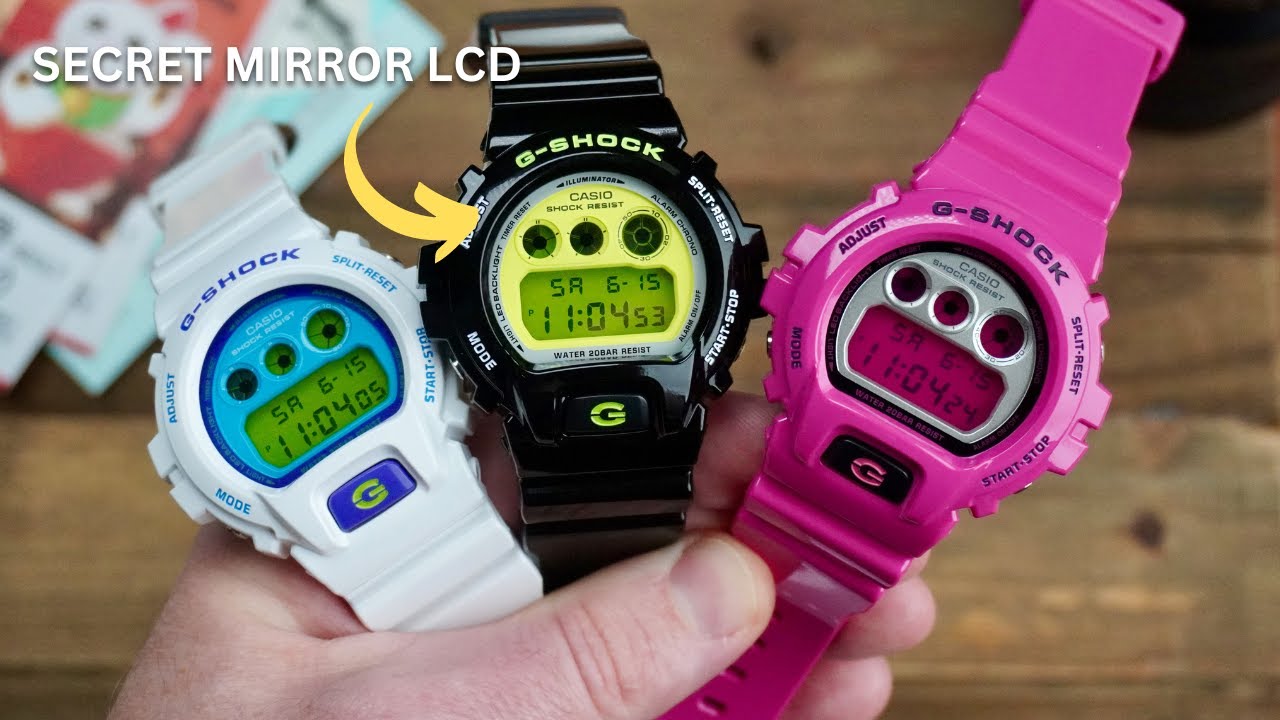 G-SHOCK Brings Back 2000s Bold Colors with an Eco-Conscious Update