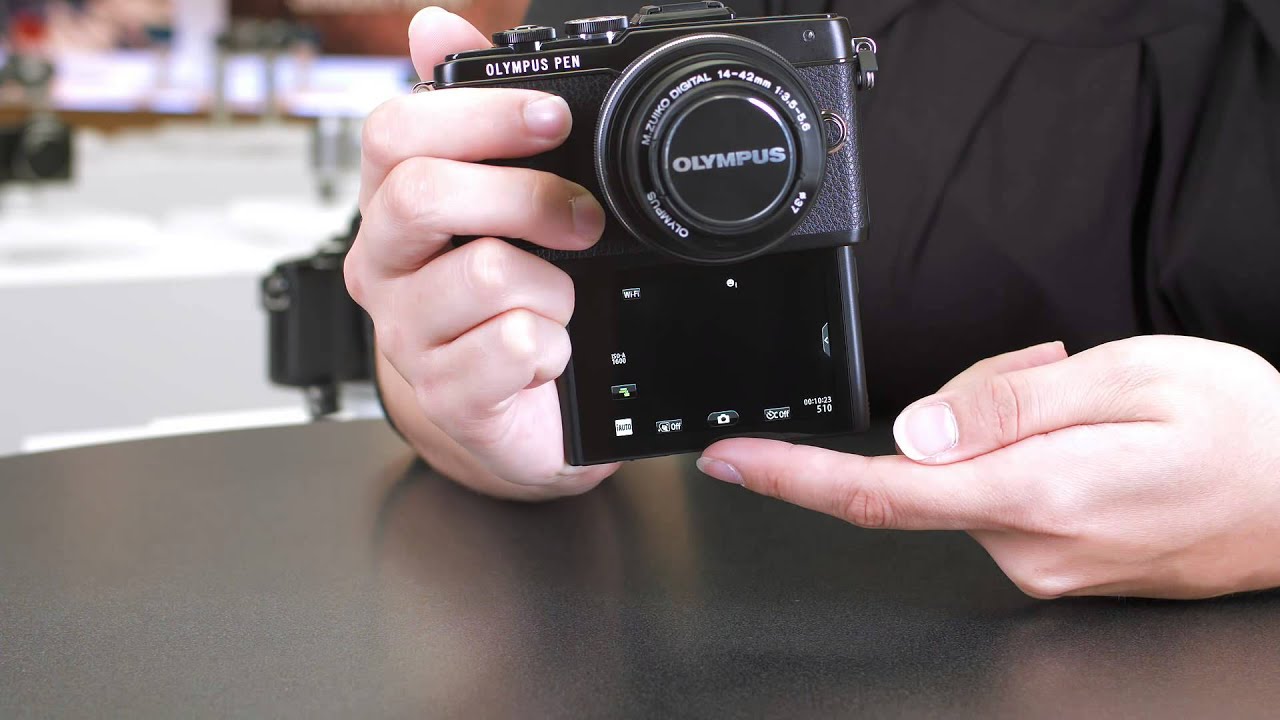 Olympus PEN E-PL7 Micro 4:3 Mirrorless Black Camera with 14-42mm