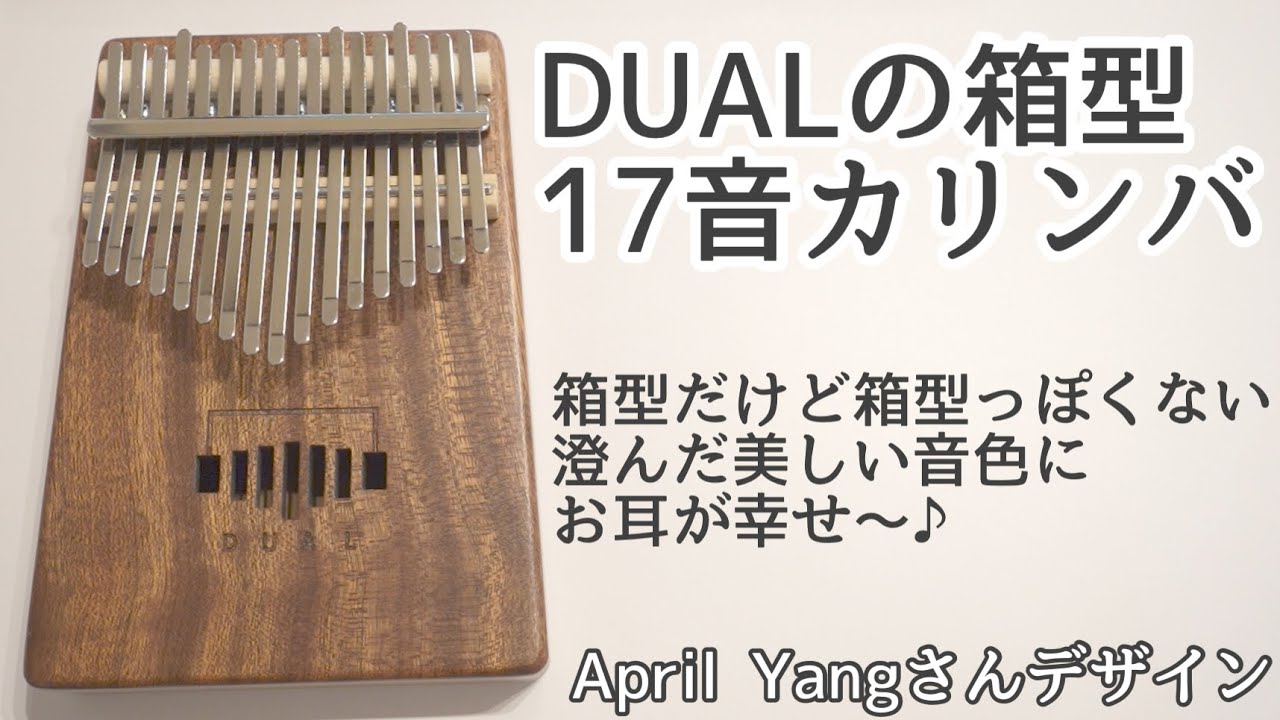 開封】DUALの箱型カリンバの音色が良すぎた【kalimba unboxing and