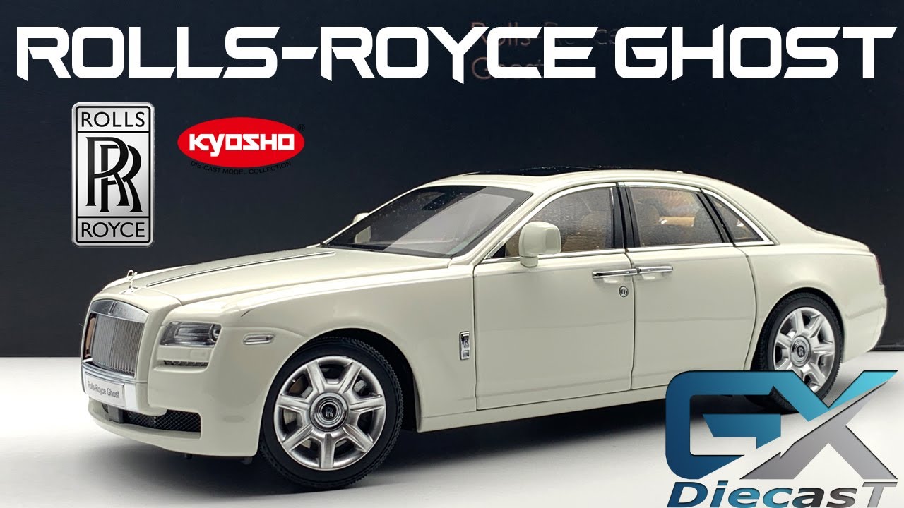 1/18 Kyosho Rolls-Royce Ghost (white) - YouTube
