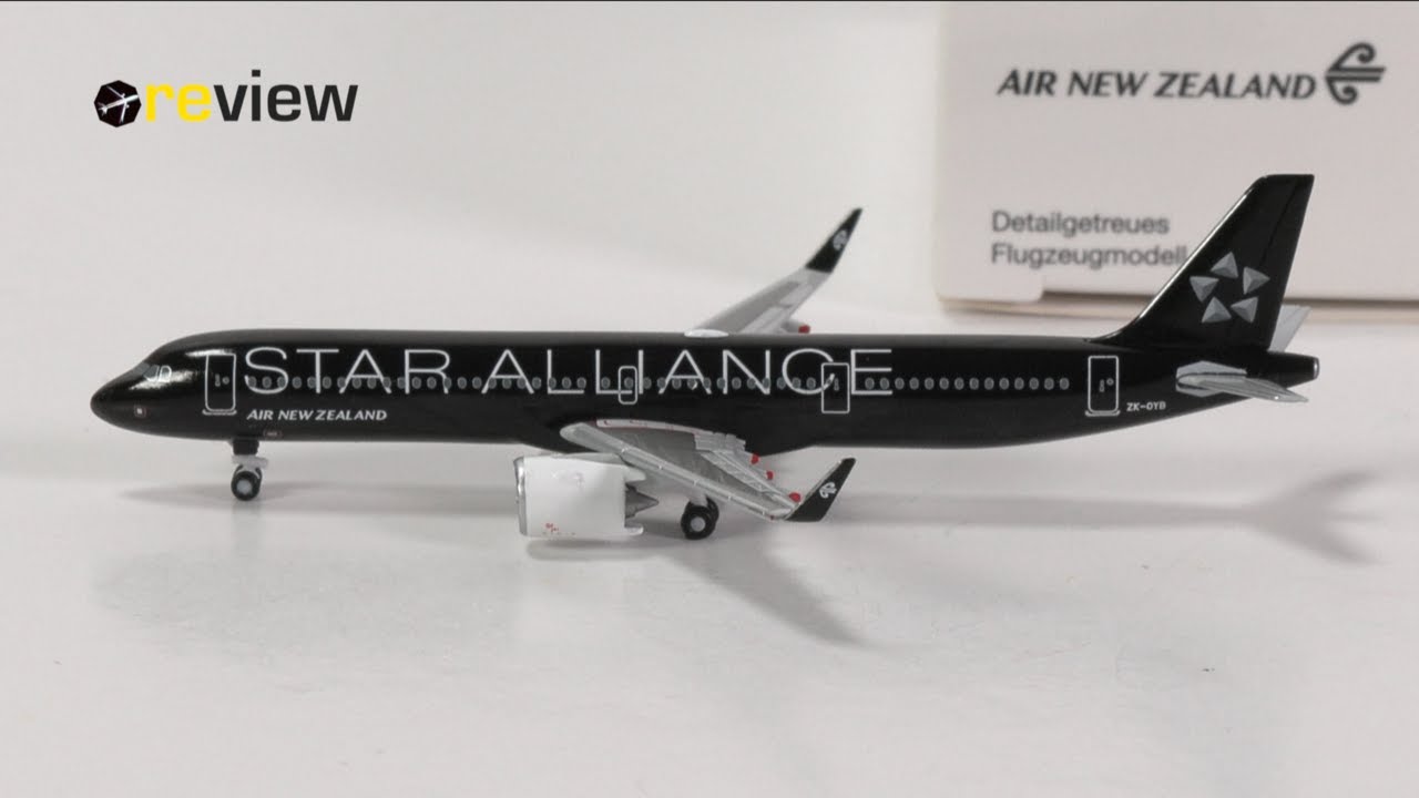 Air New Zealand Airbus A321NEO - Star Alliance livery | Review
