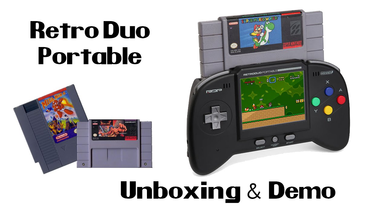 Retro Duo Portable Unbox & Demo - YouTube