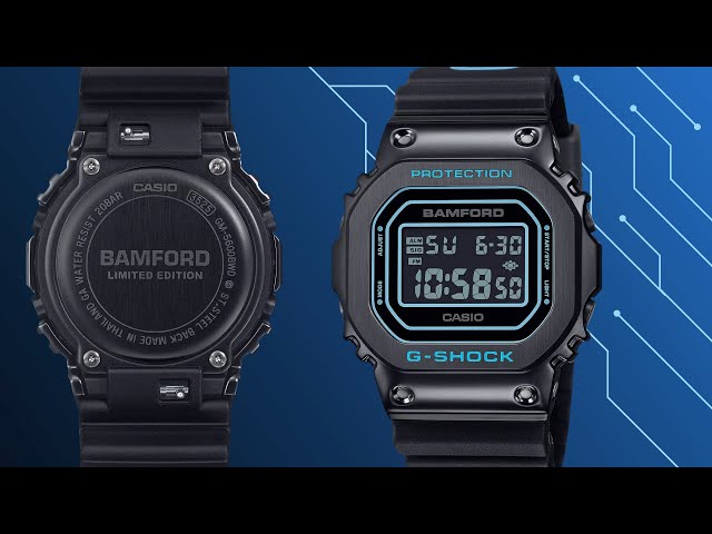 G-Shock x Bamford GM-5600BWD-1 Review: The Cleanest 5600 Collab