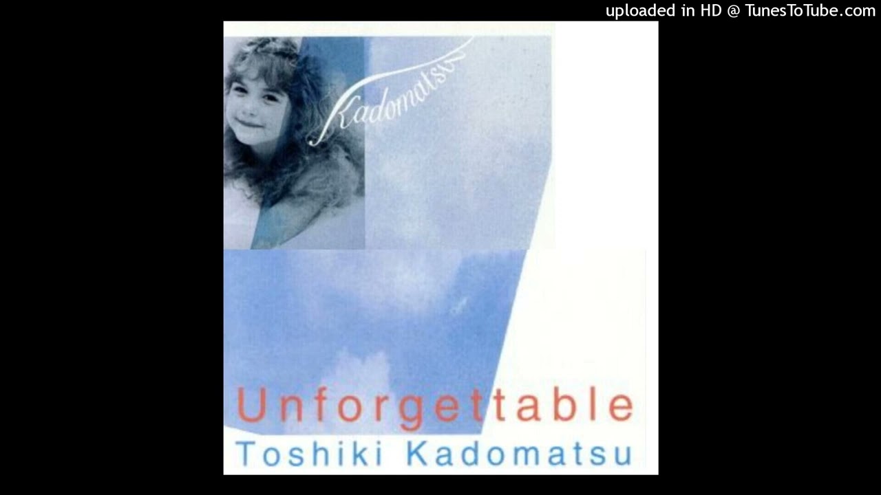 角松敏生『Unforgettable』J-POPCDS、CDシングル 角松敏生