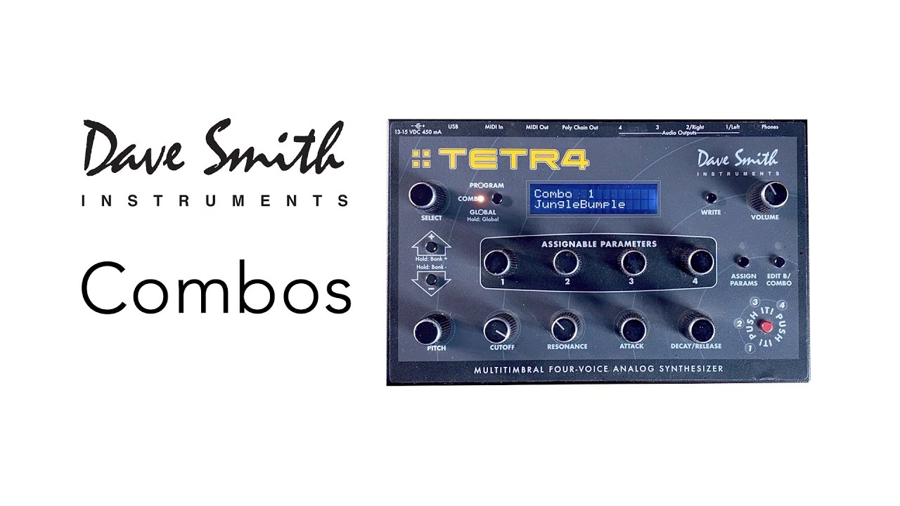 Demo - Dave Smith Instruments | DSI | Sequential | TETRA / TETR4