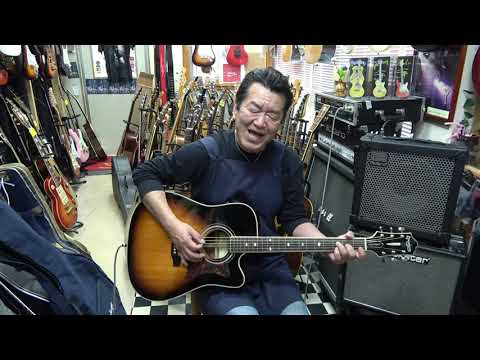 Epiphone DR-500 MEC Masterbilt オール単板のエレアコ - YouTube