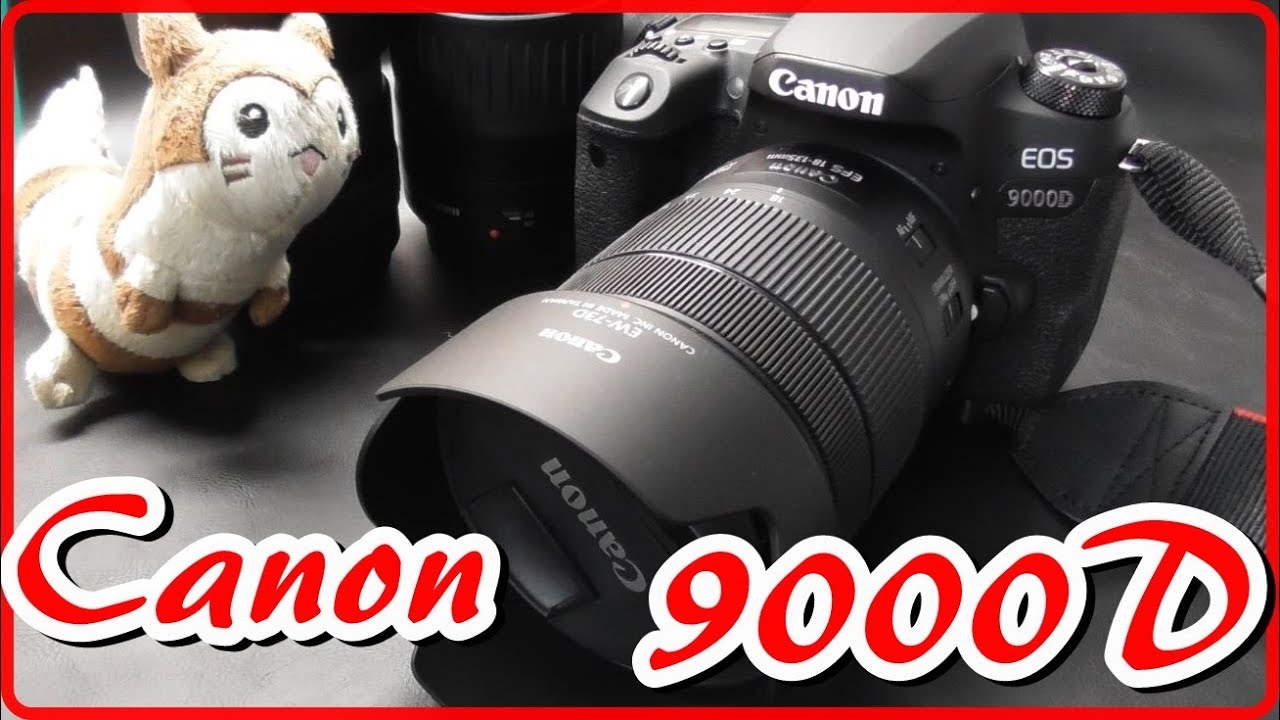 Canon EOS 9000D 一眼レフを購入しました！ #1 - YouTube