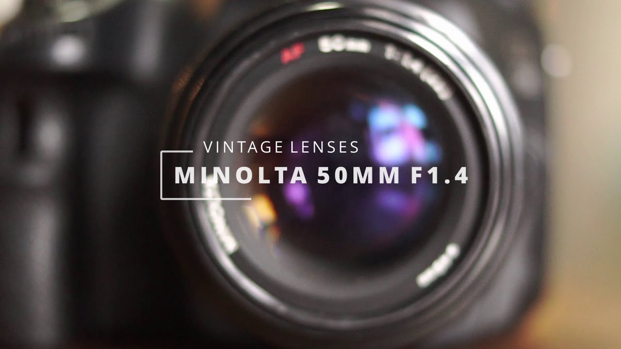 Minolta AF 50mm f1.4 - YouTube