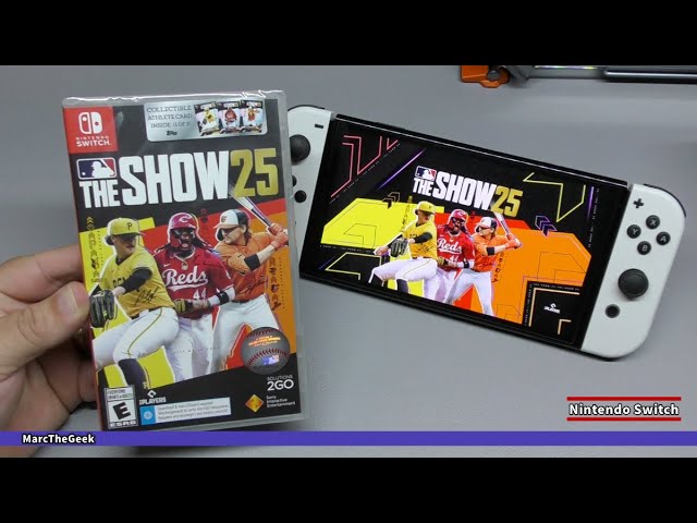 MLB The Show 25 Unboxing & Gameplay on Nintendo Switch - YouTube