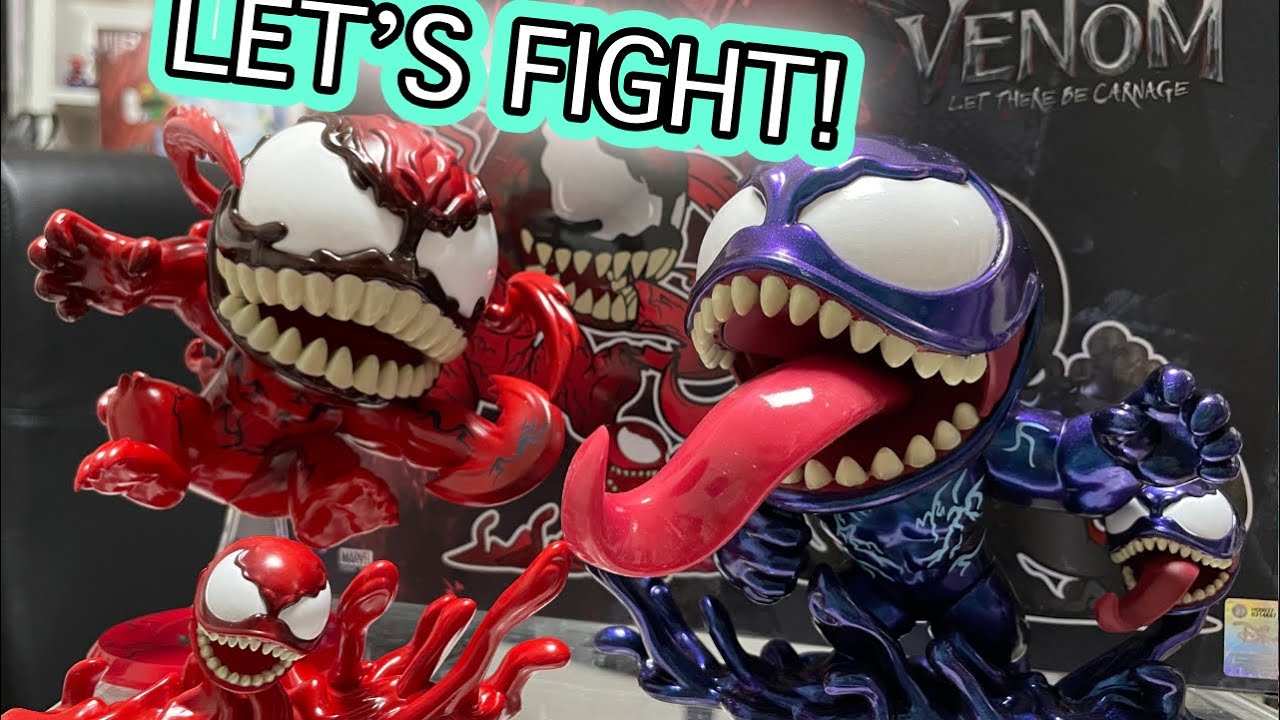 Hot Toys Venom Let There Be Carnage Cosbaby Fight Boxset Unbox