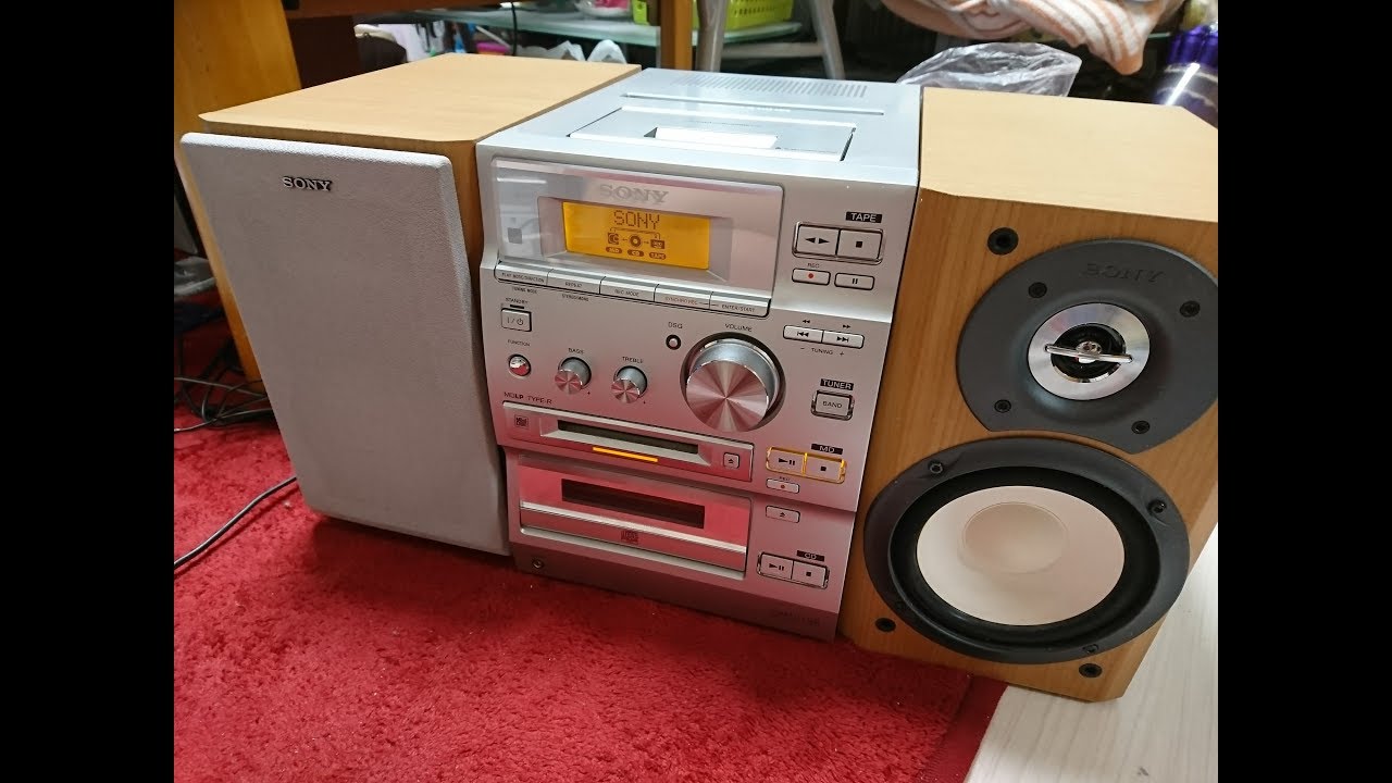 SONY 【通電確認済 現状品】ミニコンポ SONY ソニー CMT-J100 HCD