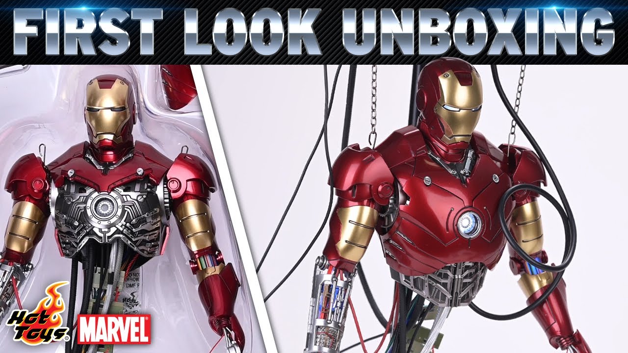 アイアンマン 開封 ホットトイズ 1/6 アイアンマン マークⅢ