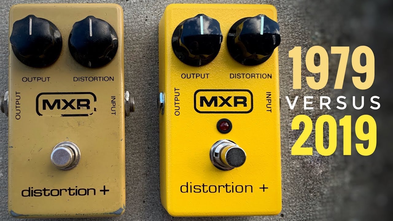 MXR M-104 DISTORTION+ - 「ディストーション」という名を世に広めた