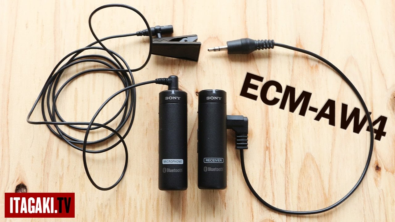 この開放感・・・」低価格ワイヤレスマイク ECM-AW4の開封レビュー