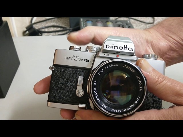 Minolta SRT 303B, ideal first camera? - YouTube