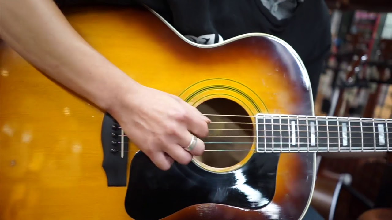 Guild F-50 SB 1974年製 サンバースト 激鳴り リフレット済み Guild F