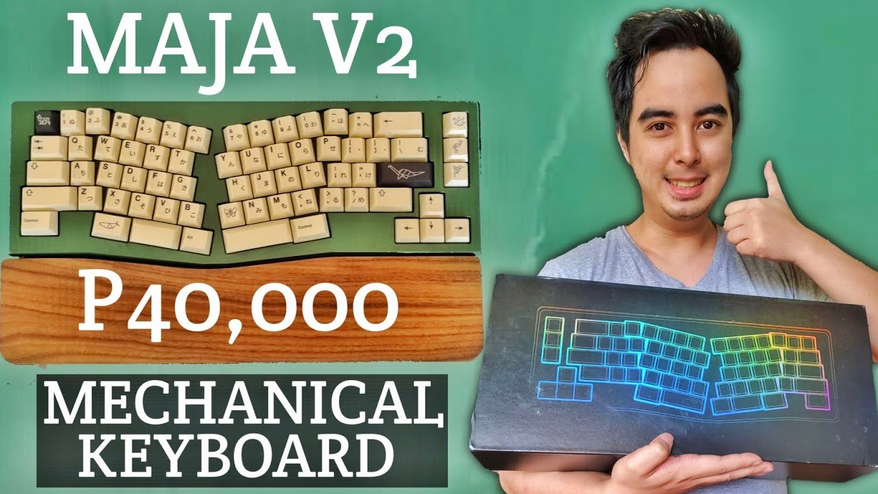 Vulcan X KBDFANS Maja V2 Keyboard Review - P40,000 Build (2022