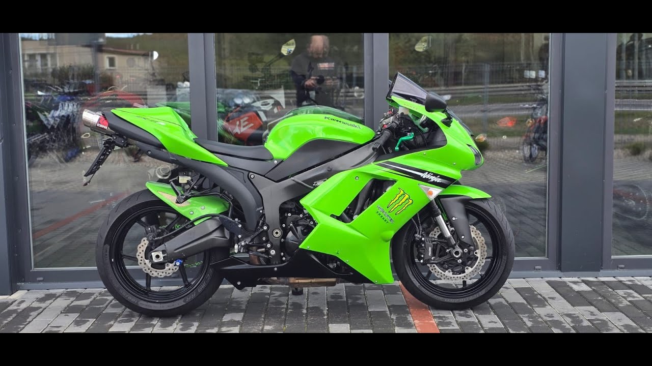 KAWASAKI ZX66 35kw 2008r KS MOTO - YouTube