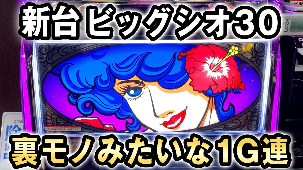 新台】1G連が止まらない裏モノみたいなビッグシオ30 桜#141 - YouTube