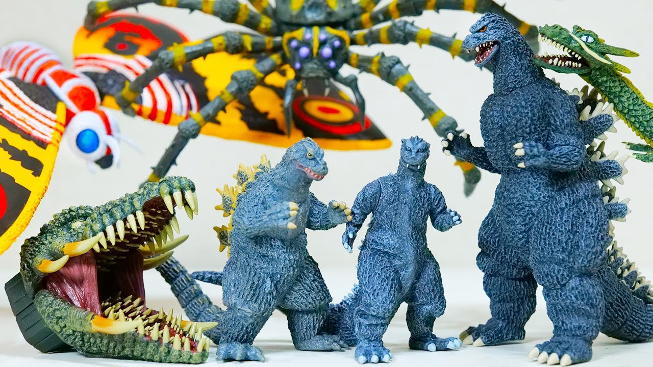 ゴジラ東宝怪獣コレクションを忘れるな【マンダ・クモンガ・モスラ