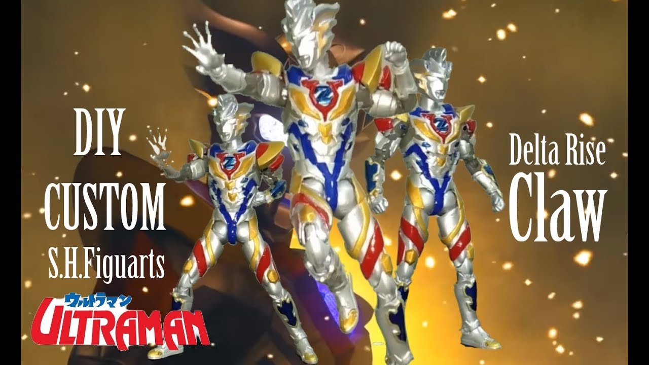 Custom S.H.Figuarts Ultraman Z Delta Rise Claw-カスタムフィギュ