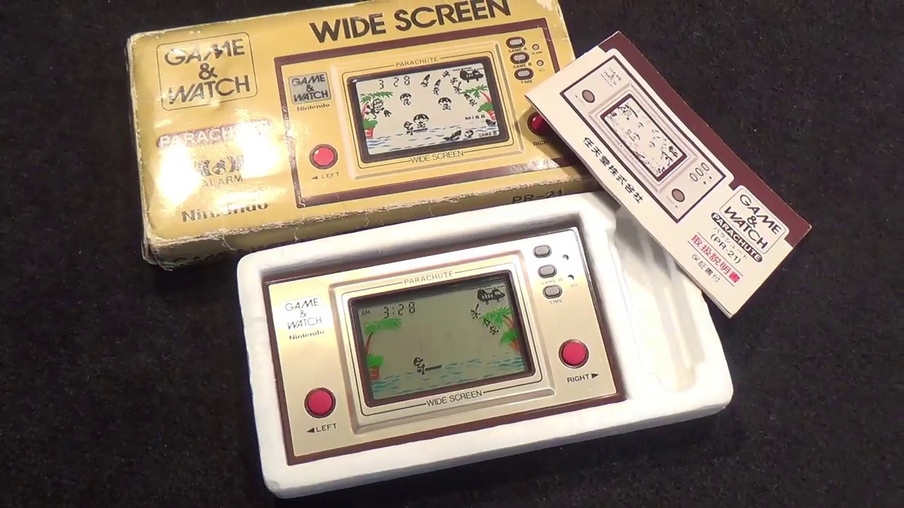 レトロ 液晶ゲーム】任天堂 ゲームウォッチ スキッシュ SQUISH