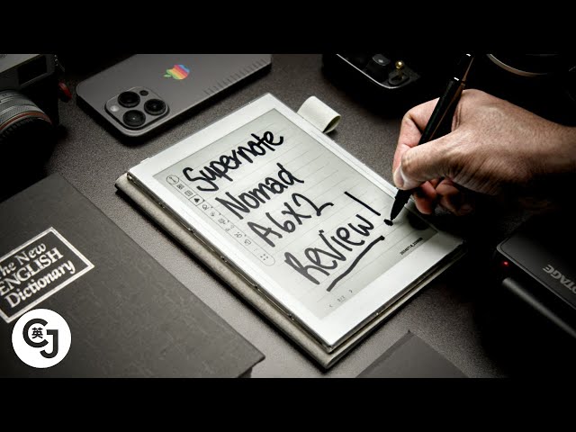 Say Goodbye to Notebooks! - Supernote Nomad A6X2 Review - YouTube