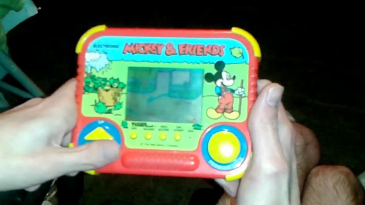 Mickey & Friends Tiger Electronics Handheld LCD Game (Full