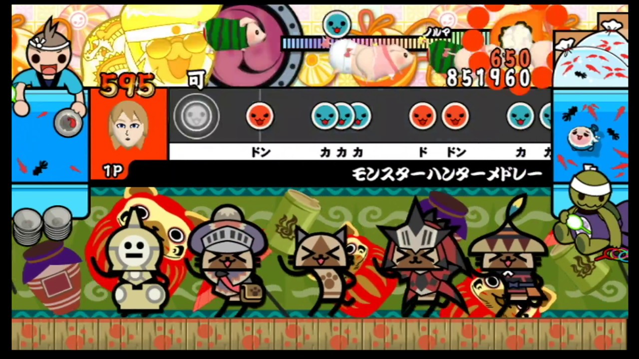 太鼓の達人Wii 決定版（Taiko no Tatsujin Wii: Ketteiban) Monster
