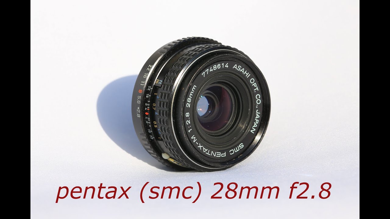 Pentax s.m.c.28 mm f2.8 vintage lens , still good 50 years on