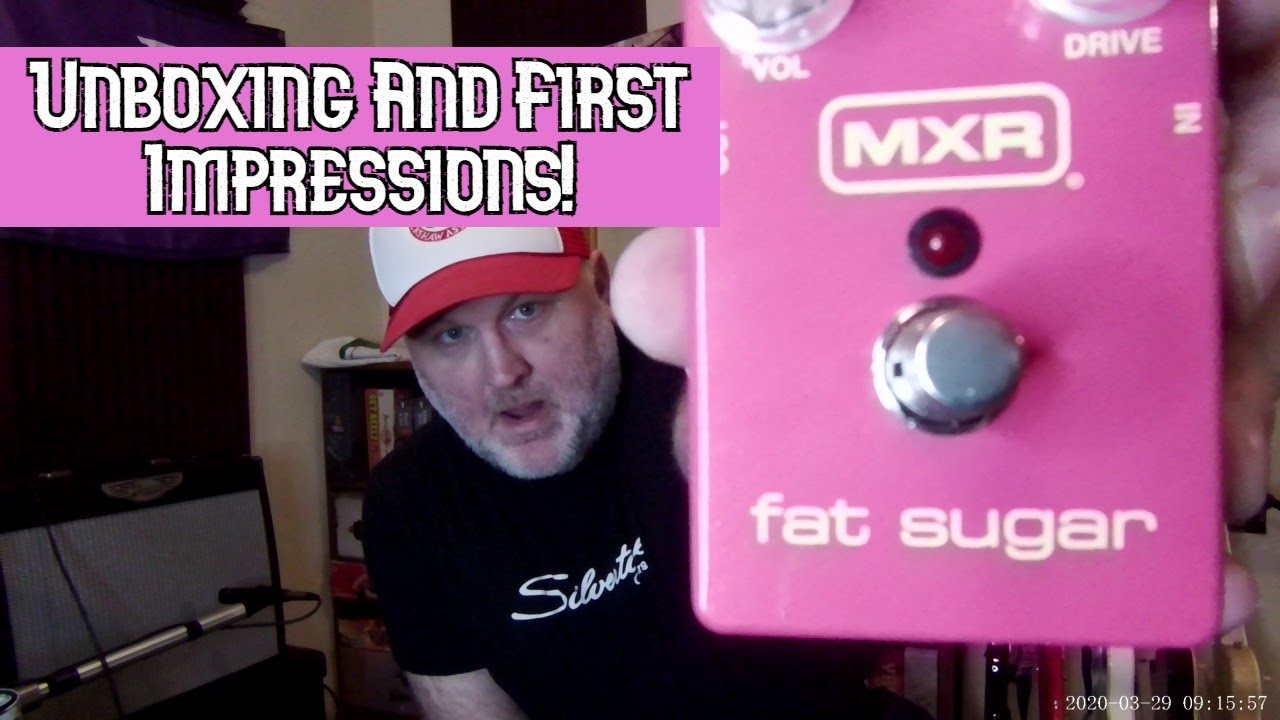 MXR Fat Sugar - Unboxing And 1st Impressions - YouTube