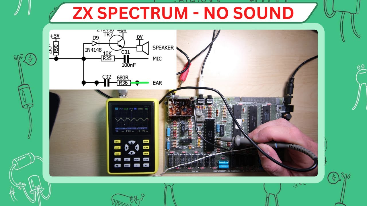 ZX Spectrum+ 48K Repair - The Mute - YouTube
