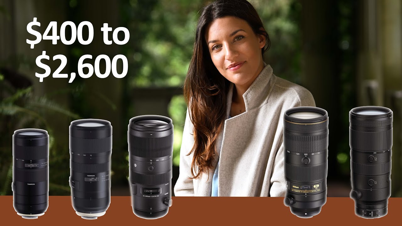 Nikon 70-200 f2.8 lens review: Nikon vs Tamron vs Sigma - YouTube