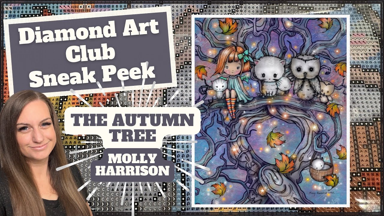 Diamond Art Club Sneak Peek! “The Autumn Tree” by Molly Harrison