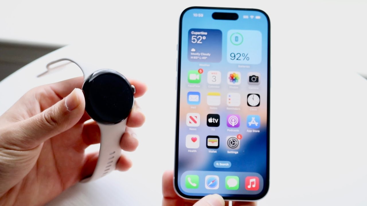 Can You Connect a Google Pixel Watch To Your iPhone? - YouTube