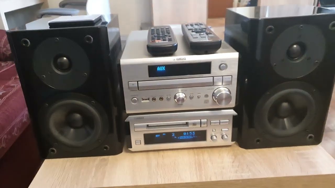 Yamaha mdx-e100 minidisc recorder 2001 - YouTube