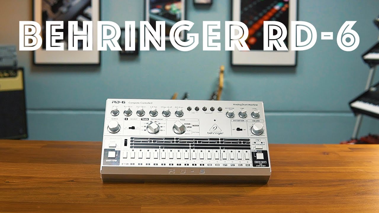 改造ジャンク】BEHRINGER TD-3 & RD-6 スケルトン2台セット 改造