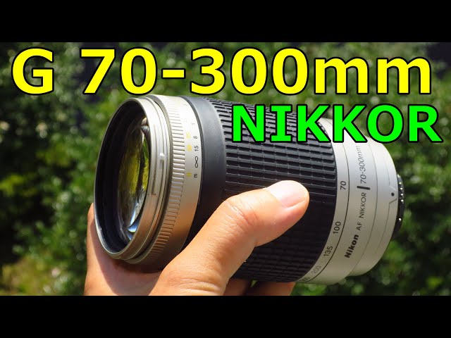 ジャンク】1100円 AF Zoom-Nikkor 70-300mm F4-5.6G 動作検証・作例