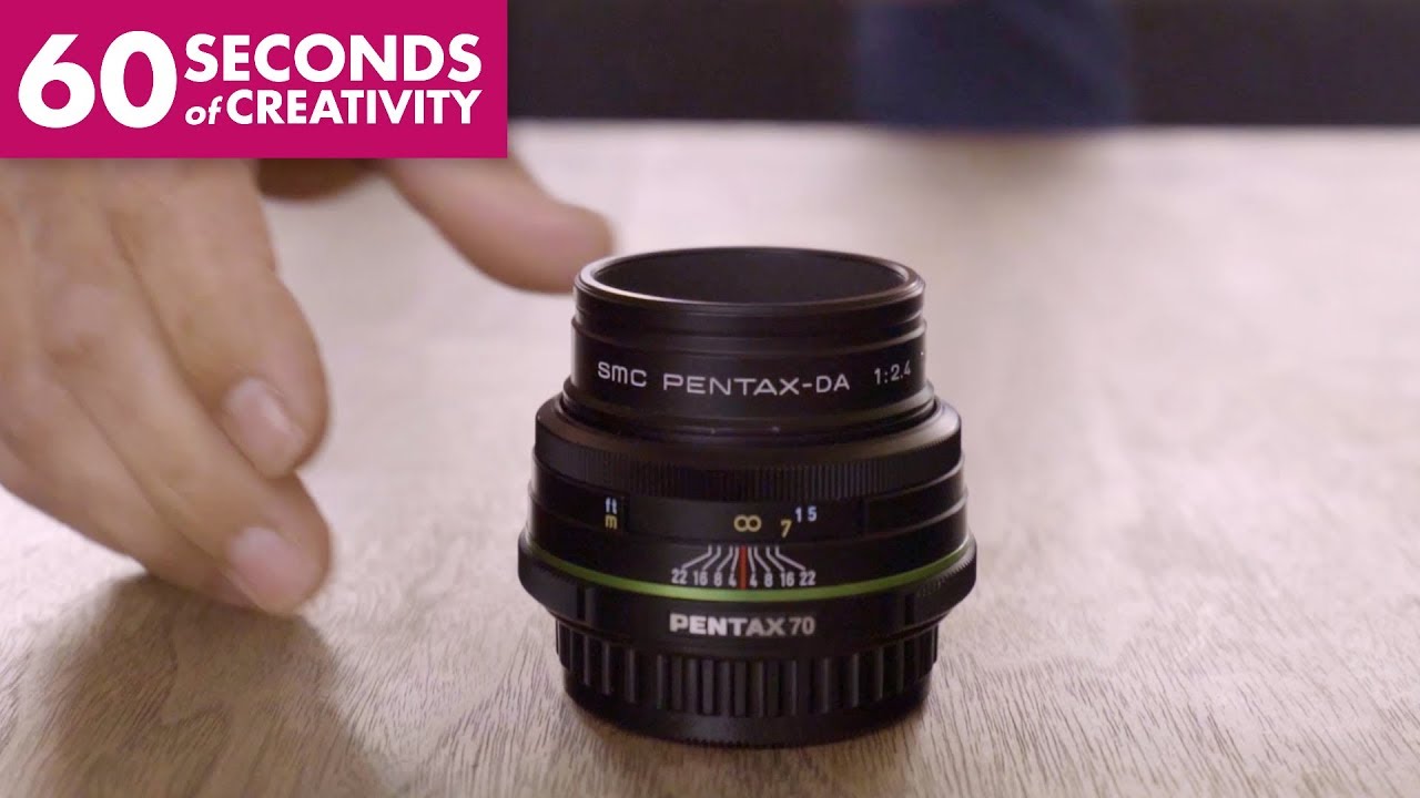 Pentax DA limited 70mm lens - 60 SECONDS of CREATIVITY - YouTube
