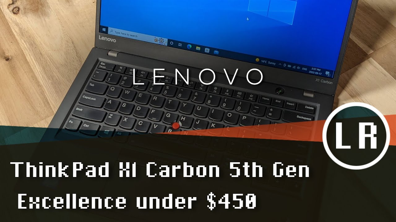 Lenovo ThinkPad X1 Carbon 5th Gen: Excellence under $450 - YouTube