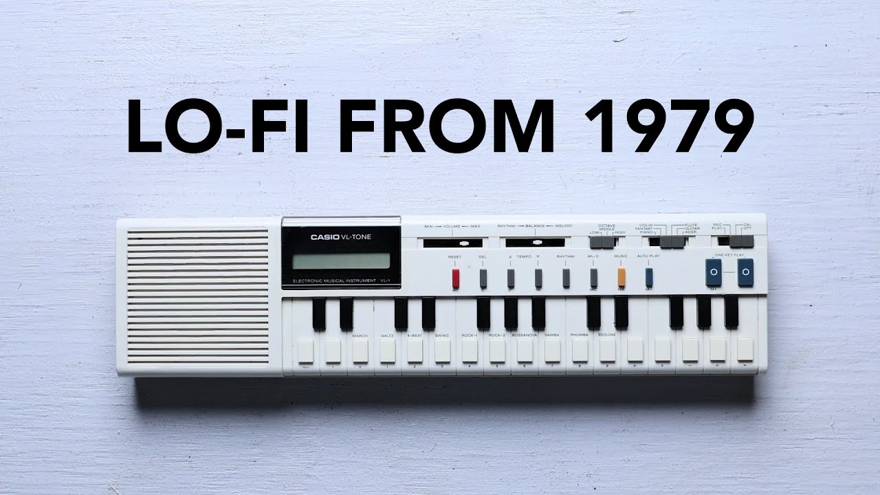 Casio VL-TONE: Super nostalgic lo-fi synth from 1979 + FREE SAMPLE