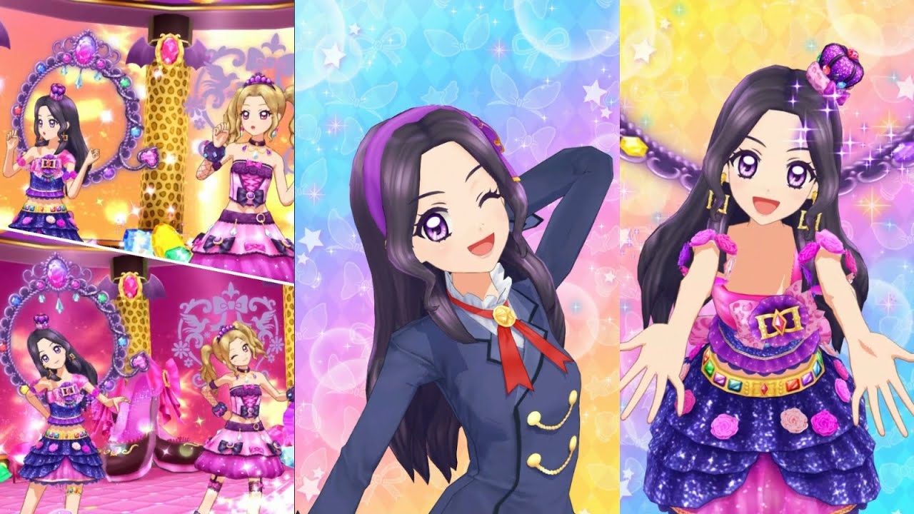 アイカツ 大地のの 白樺リサ B1布ポスター2枚セット アイカツ 大地のの