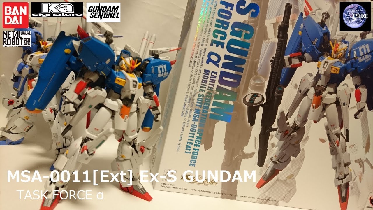 METAL ROBOT魂 Ex-S GUNDAM TASK FORCE α [Ka signature MGディープ