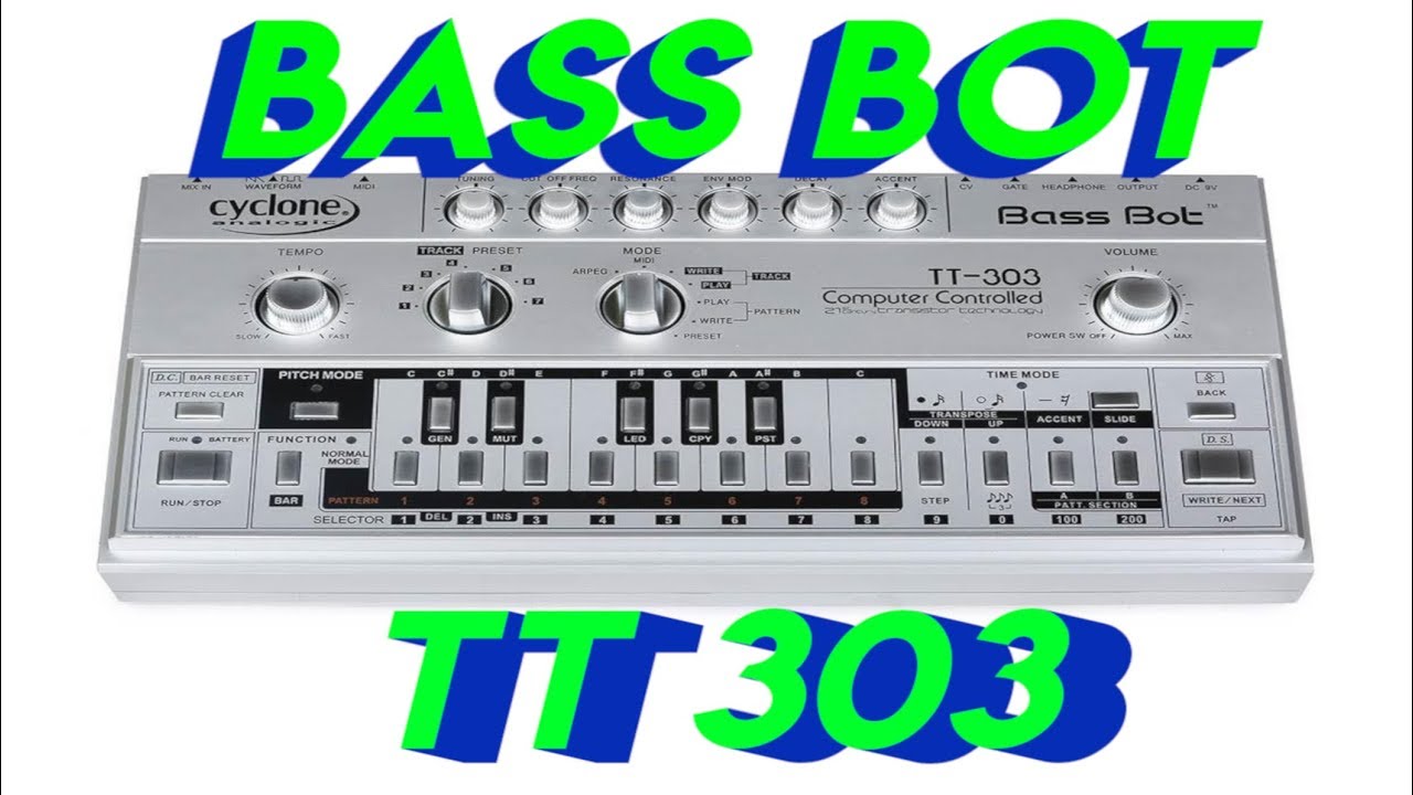 Cyclone bass bot TT - 303 - YouTube