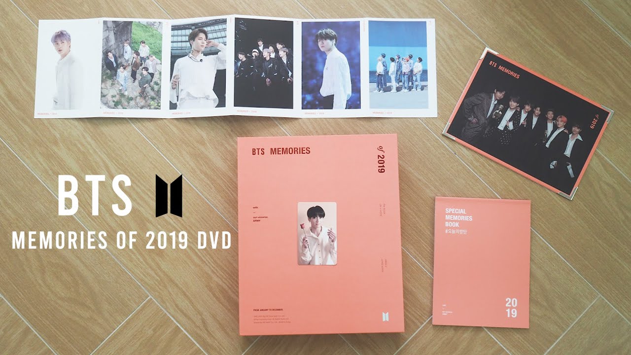 BTS (방탄소년단) Memories of 2019 DVD FULL UNBOXING - YouTube