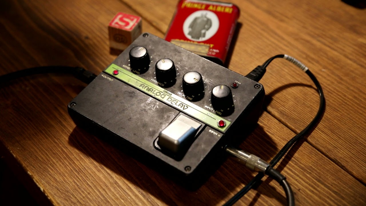 YAMAHA ANALOG DELAY AD-10 - YouTube